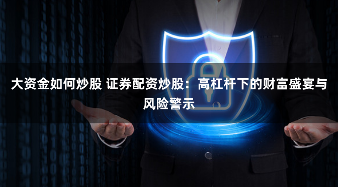大资金如何炒股 证券配资炒股：高杠杆下的财富盛宴与风险警示